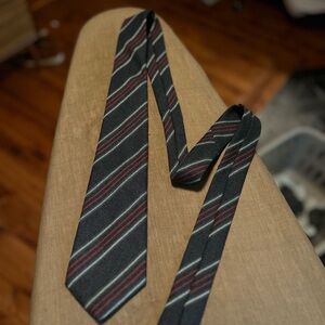 Striped Blue and Red Men's Tie